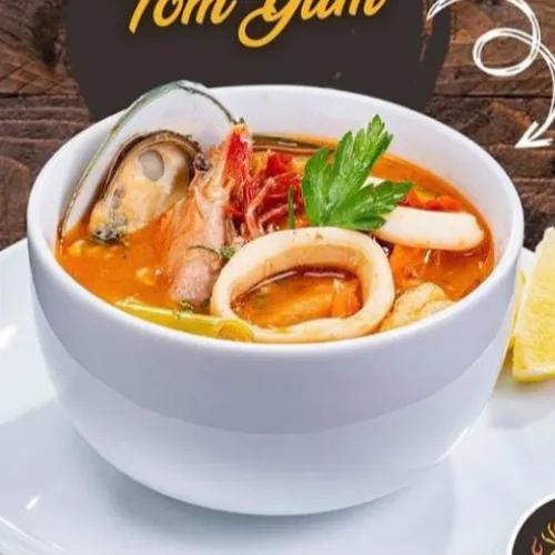 Tom Yum Seafood Soup