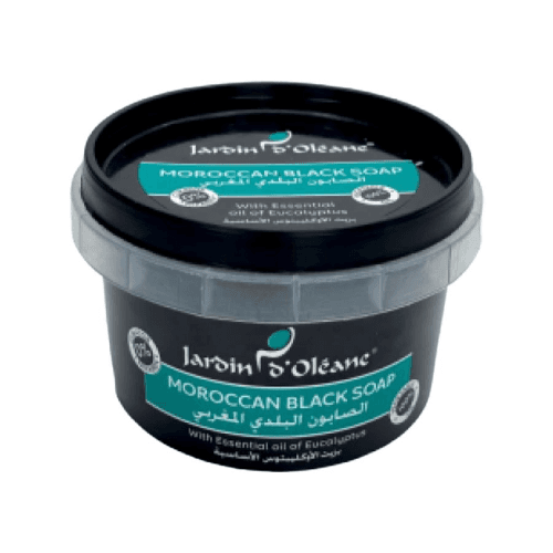 Moroccan Black Soap With Eucalyptus Essential Oil 250g