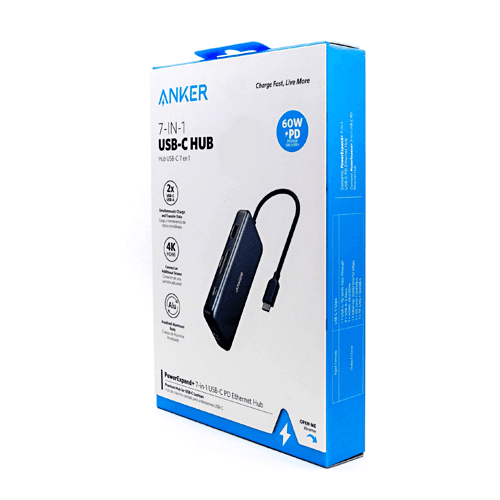 Anker Powerexpand+ 7-in-1 Usb-c 60w Pd Ethernet Hub