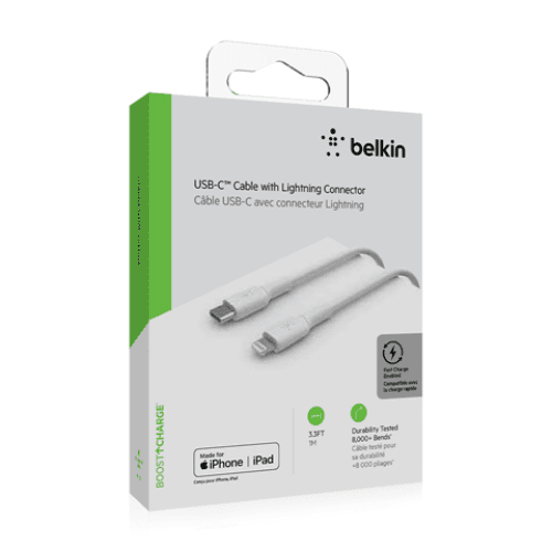 Belkin USB-C cable with lightning connector 3.3FT