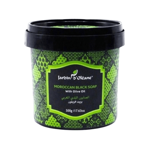 Moroccan Black Soap With Olive Oil 500g