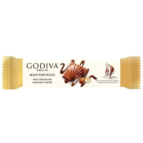 Godiva Milk Chocolate Hazelnut Oyster 30G