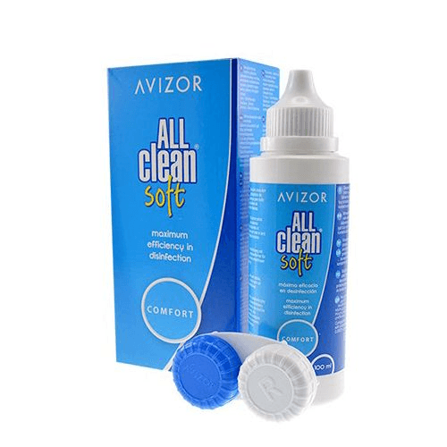 Avizor All Clean Contact Lens Solution Soft 100Ml