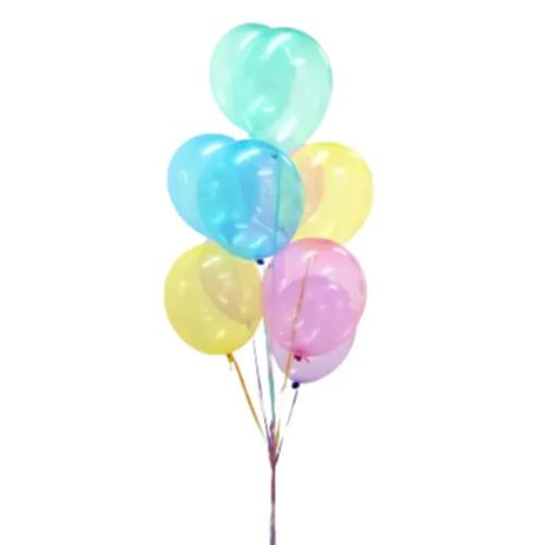 Rainbow Crystal Balloons