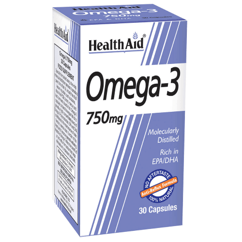 Health Aid Omega 3 750Mg 30 Cap