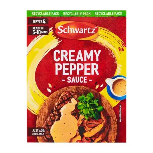 Schwartz Creamy Peppercorn Sauce 25 Gm