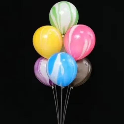 Helium Marble Color Balloon Mix