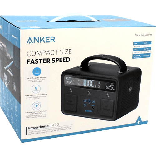 Anker Compact Size Faster Speed PowerHouse II 400