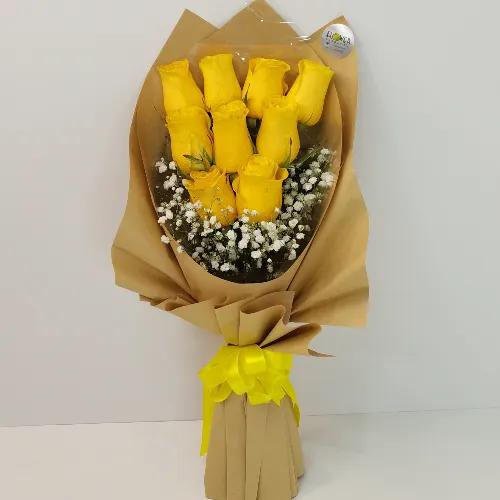 Yellow Rose Bouquet  1