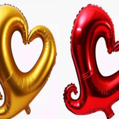 Helium Foil Heart Balloon 1