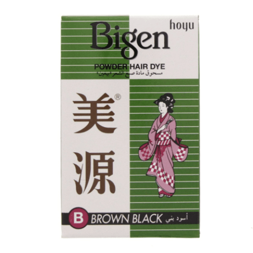 Bigen Powder Hair Dye Brown Black 6G