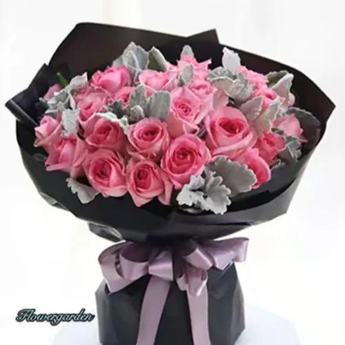 Pink Rose Hermosa Bouquet