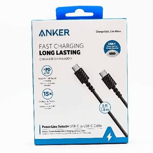 ANKER FAST CHARGING LONG LASTING PD POWER DELIVERY USB-C 6FT