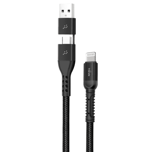 Trands_2-in-1 Lightning To Type-c & Usb Cable-tr-ca558