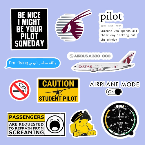 Sticker Pack -  Pilot