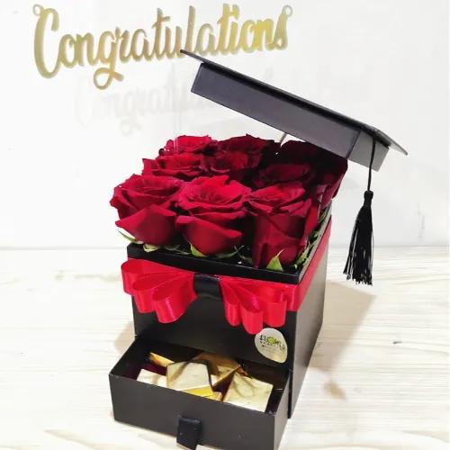 Graduation Square Box