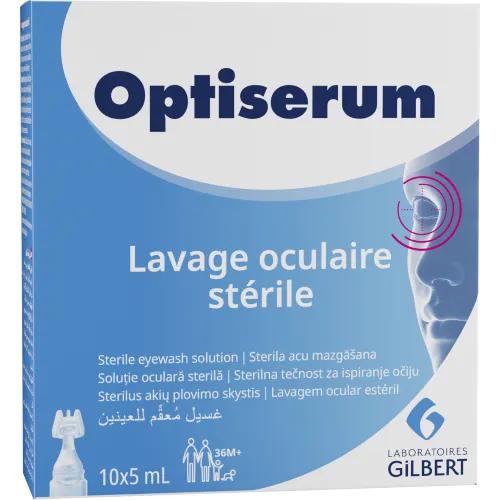 Optiserum Eye Wash Solution 10X5 Ml