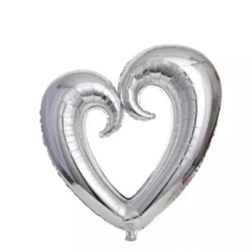 Helium Foil Heart Balloon 4