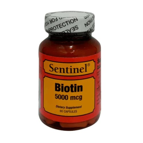 Sentinel Biotin 5000 Mcg 60S