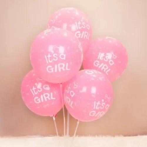 Helium Balloon It's Girl