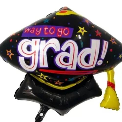 Helium Graduation Cap Balloon 1