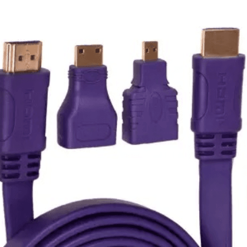 Trands 3IN1 HDMI Ultra HD 4K 2M Cable Length