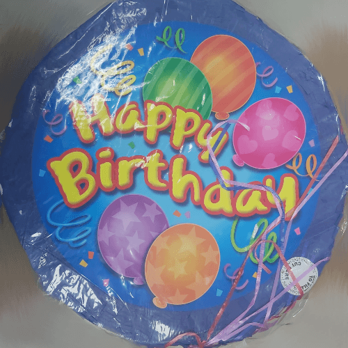 Blue Balloons Birthday Pinata