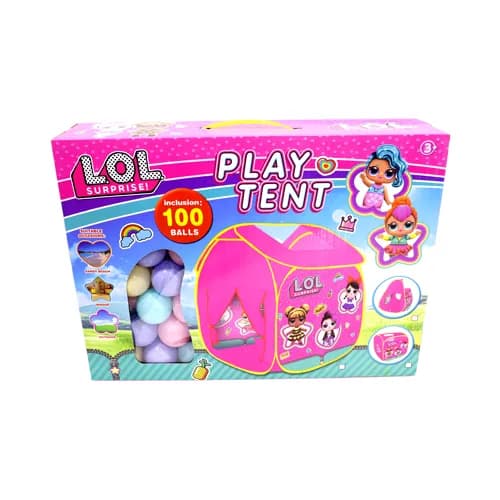 Play Tent Inclusion 100 Balls  NO.995-5023C