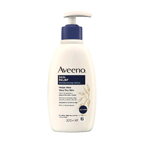 Aveeno Skin Relief Unscented Lotion Shea 300ml