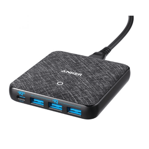 ANKER SLIM SIZE HUGE POWER 3 PORT USB 1PORT IQ