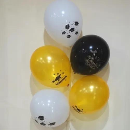 Helium Latex Balloon Congratulations Mix