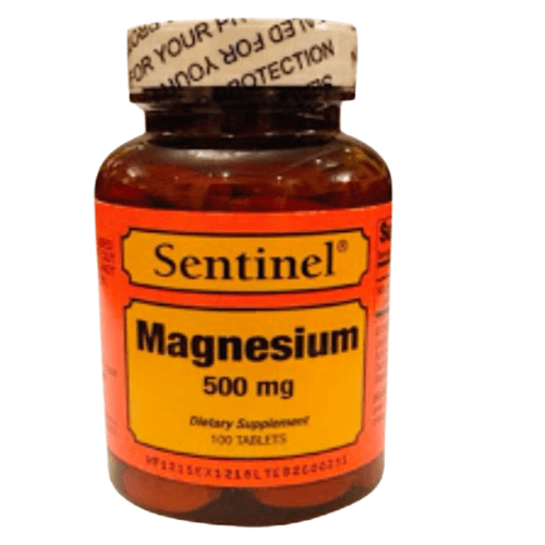 Sentinel Magnesium 500Mg Tablets 100S