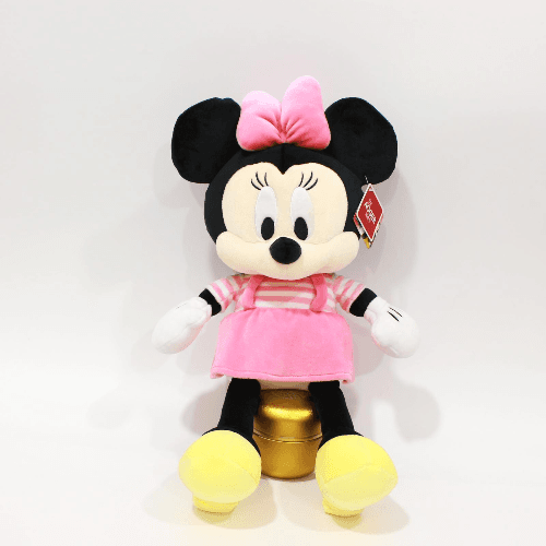Minnie Mouse In Pink Jumpsuit 30Cm Soft Toy