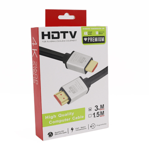 HDTV For Plasma LCD Audio Equipment High Quality Computer Cable 3M