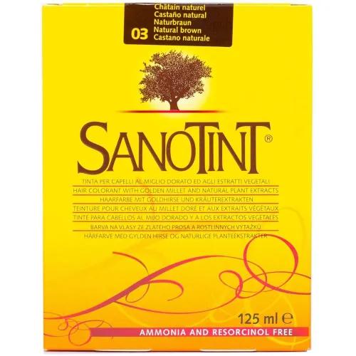 Sanotint Hair Colour Natural Brown 125ml