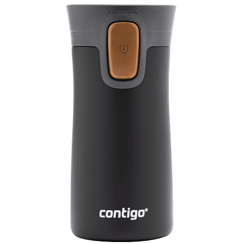 CT-040 Contigo 2095405/Autoseal Pinnacle Vacuum Insulated SS Travel Mug Black W/Bronze Lid 10 oz / 300 ml