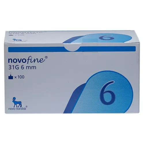 Novofine 31G 0.25*6Mm 100'S