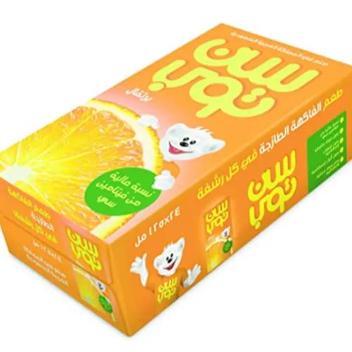 Sun Top Orange Juice 18*125Ml