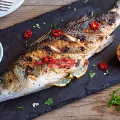 Grilled Fish In Oil And Lemon
