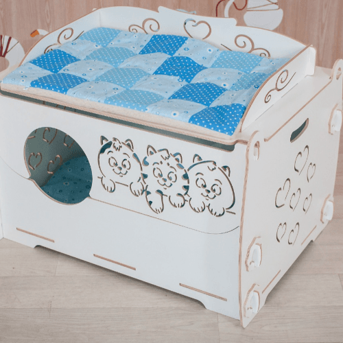 Birthing Box In Natural Color Markissa