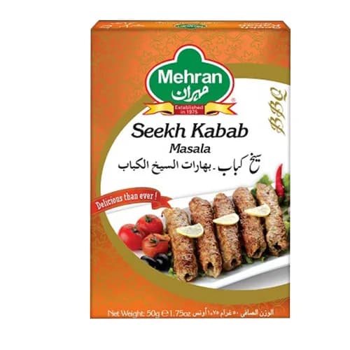 Mehran Seekh Kabab Masala 50 Gm