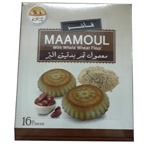 Kifco Maamoul With Whole Wheat Flour 1 Pack 16 Pieces