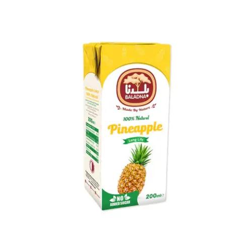 Baladna 100% Pineapple Juice 200 Ml