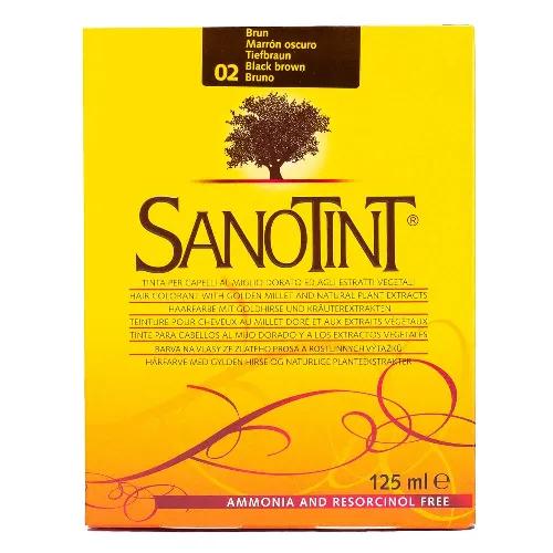 Sanotint Hair Colour Black Brown 125ml