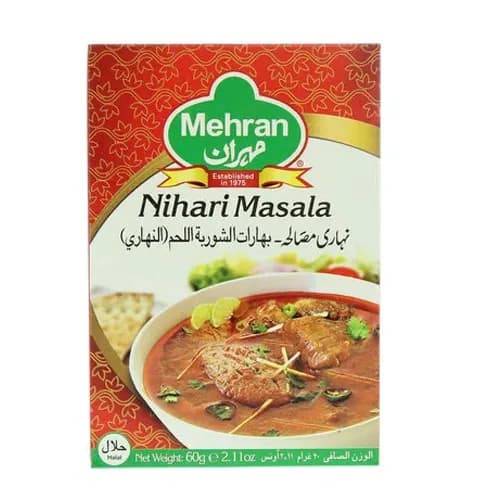 Mehran Nihari Masala 60 Gm