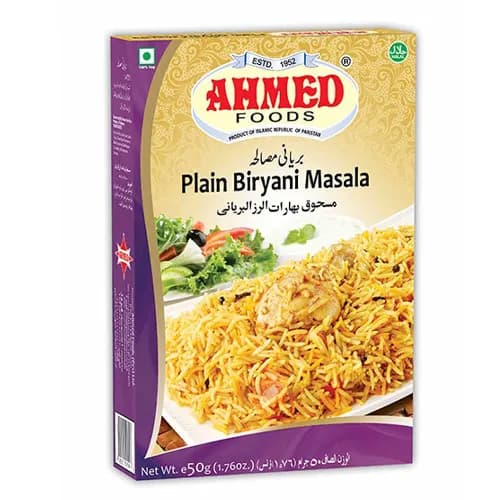 Ahmed Plain Biryani Masala 50G.