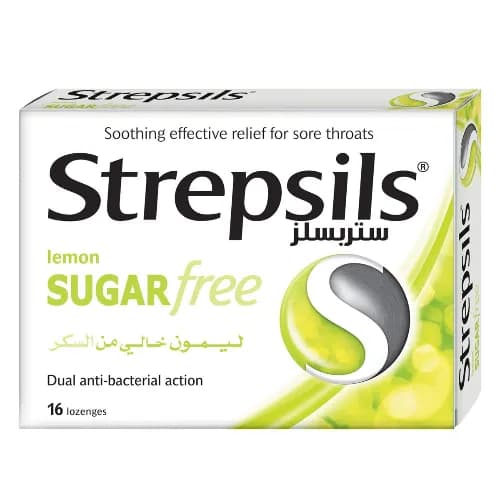 Strepsils Lemon S/Fre Loz. 1X16'S