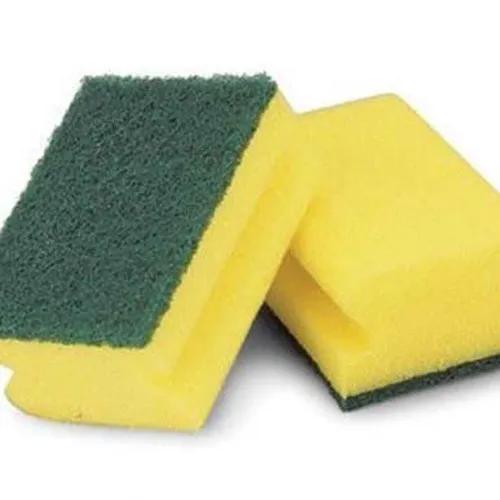 Grooved Sponge Scrubber 3 Pieces