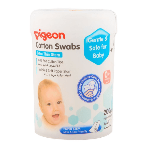 Pigeon Cotton Swabs Thin 200S