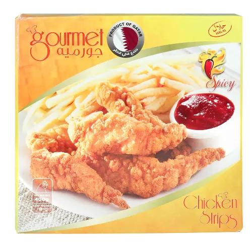 Gourmet Chicken Strips Spicy 400 Gm